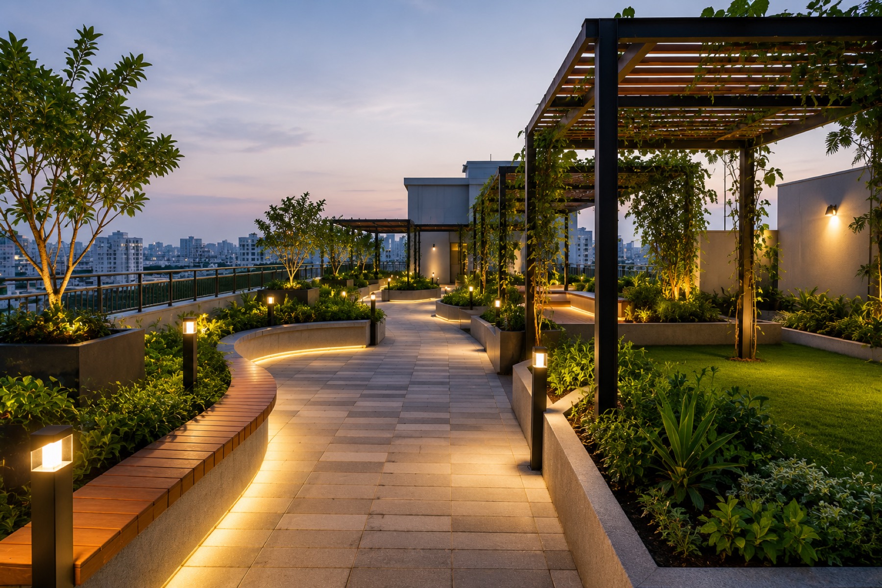 EVARA Rooftop Walkway & Garden