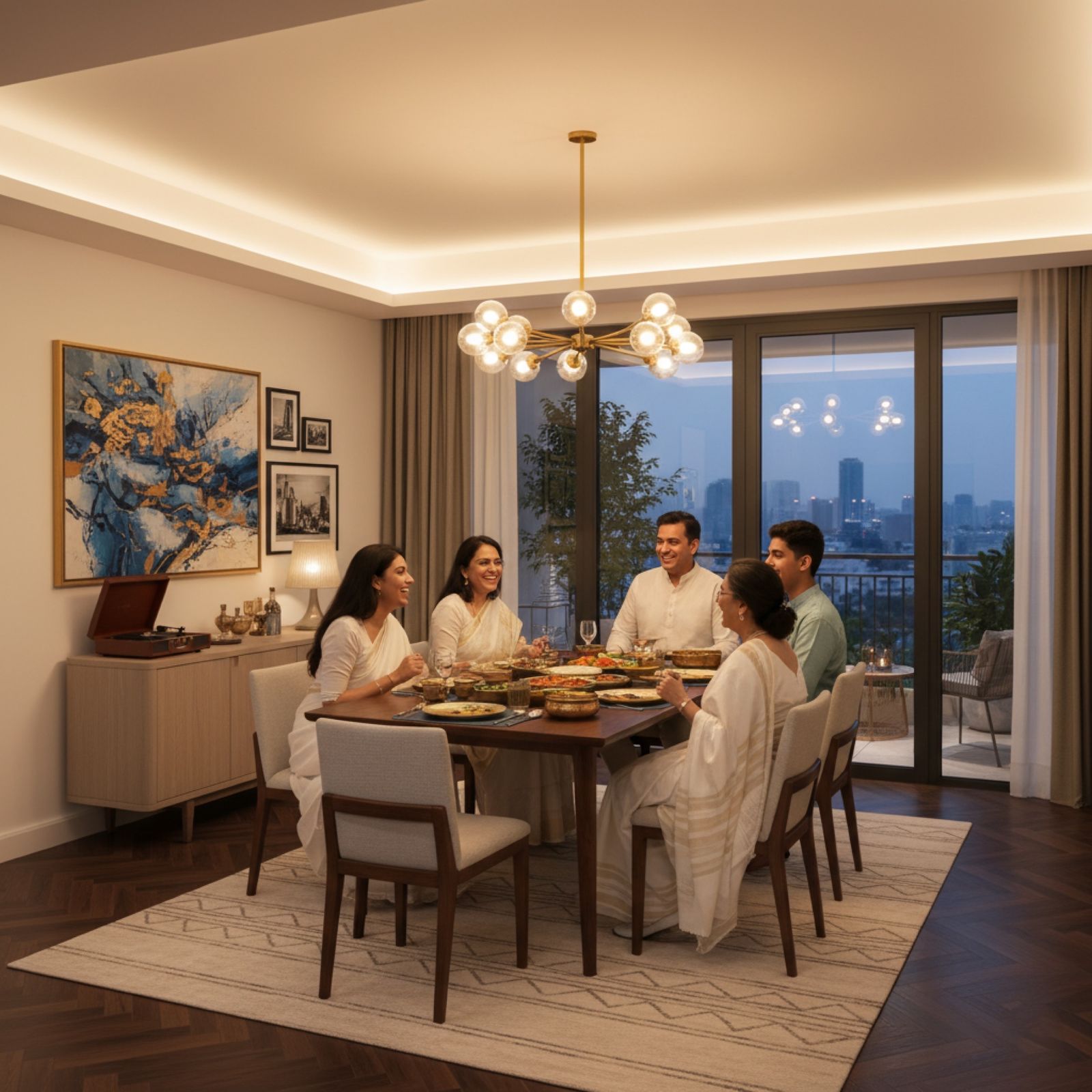 EVARA Dining Area